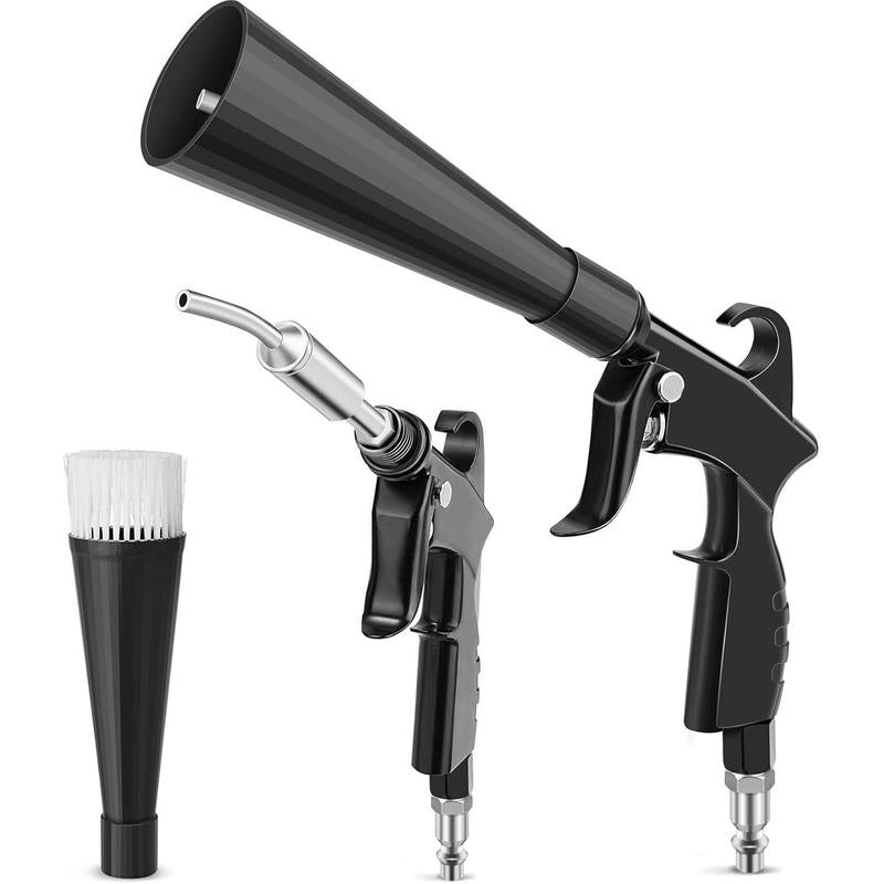 High Pressure Car Interior Cleaning Gun Interior Dryer Hair Dryer Car Detail Gun Fast Drying Blows Away Dust and Dirt Using Air