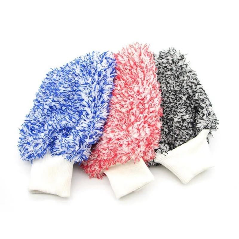 Car Wash Mitt Microfiber - for Safe and Easy Car Cleaning